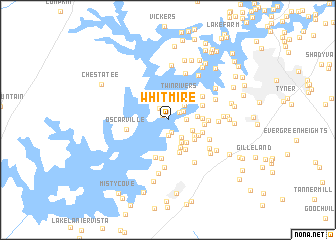 map of Whitmire