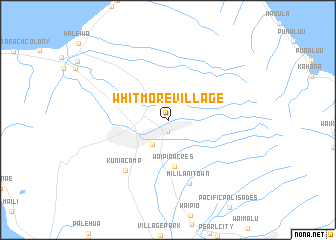 map of Whitmore Village