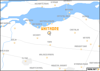 map of Whitmore