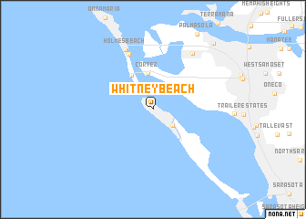 map of Whitney Beach