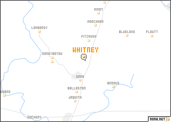 map of Whitney