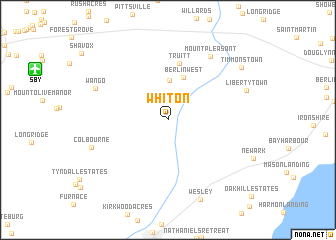 map of Whiton