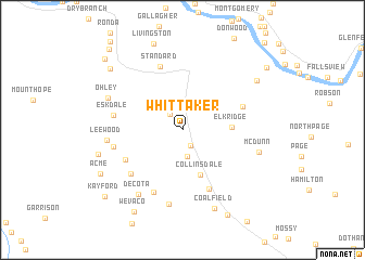 map of Whittaker