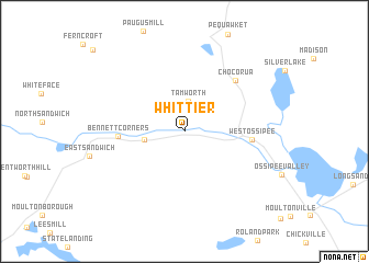 map of Whittier