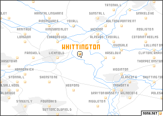 map of Whittington