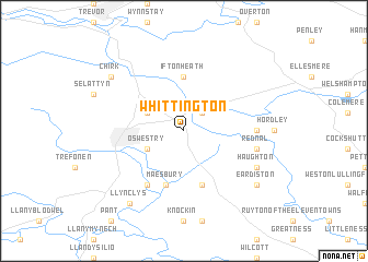 map of Whittington