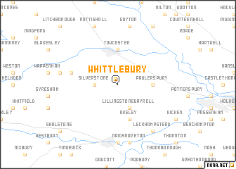 map of Whittlebury