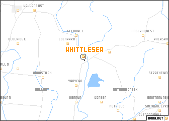 map of Whittlesea