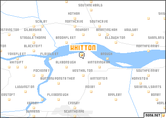 map of Whitton