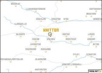 map of Whitton