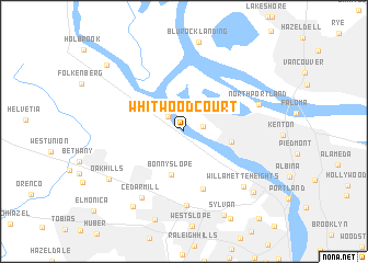 map of Whitwood Court