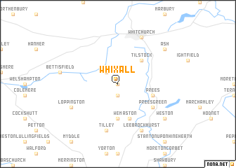 map of Whixall