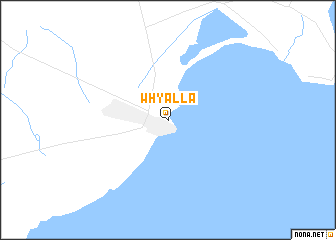 Whyalla (Australia) map - nona.net