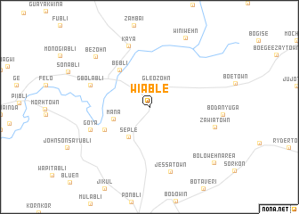 map of Wiable