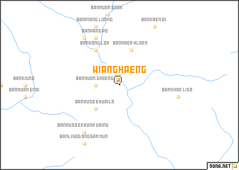 map of Wiang Haeng