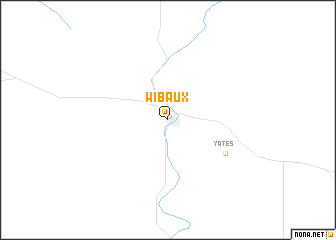 map of Wibaux