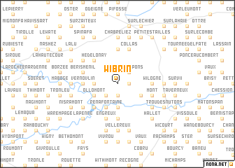 map of Wibrin