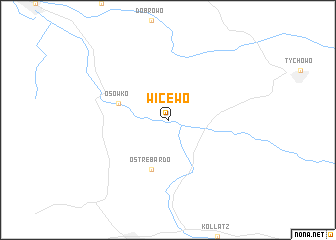map of Wicewo