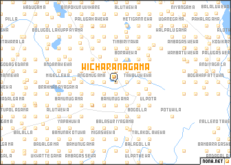 map of Wicharanagama
