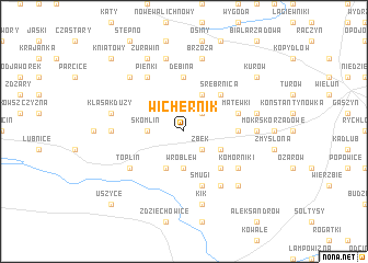 map of Wichernik