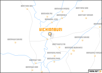 map of Wichian Buri