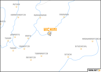 map of Wichimi