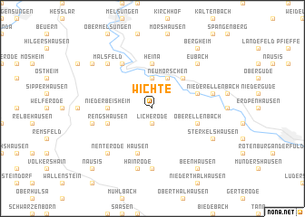 map of Wichte