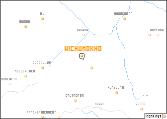 map of Wichu Mokho