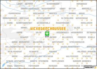 map of Wickeder Chaussee