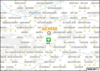 map of Wickede