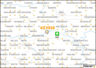 map of Wickede