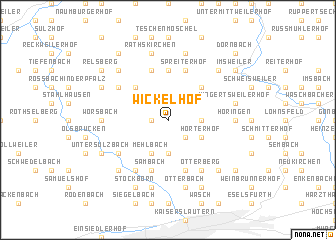 map of Wickelhof