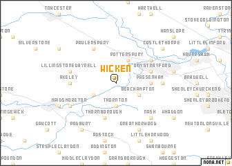map of Wicken