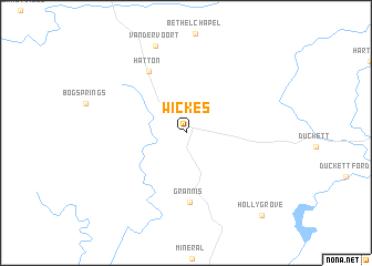 map of Wickes