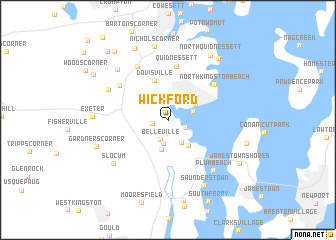 map of Wickford