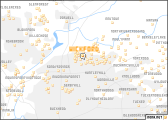 map of Wickford