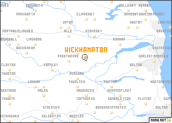 map of Wickhampton