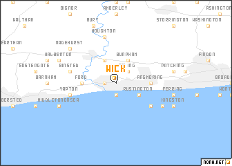 map of Wick