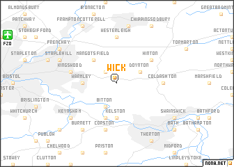 map of Wick