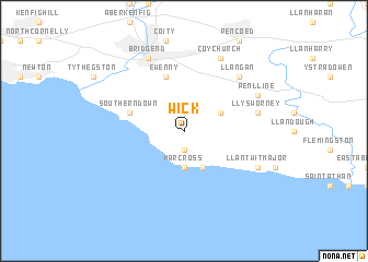 map of Wick