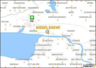 map of Widdelswehr