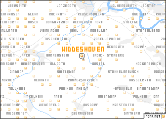 map of Widdeshoven