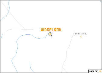 map of Widgeland