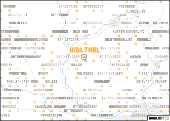 map of Widlthal