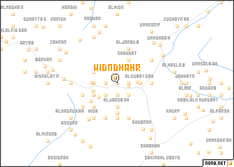map of Widn Dhahr
