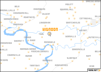 map of Widnoon