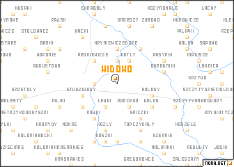 map of Widowo