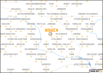 map of Widuch