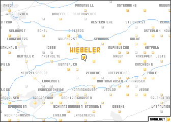 map of Wiebeler