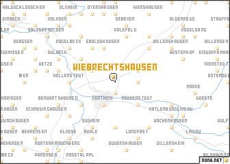 map of Wiebrechtshausen